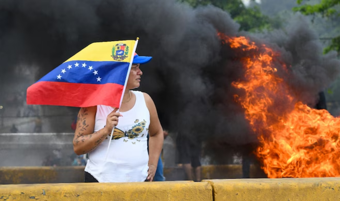 Venezuela Burns In Protest After Poll Results As Maduro Blames U.S.