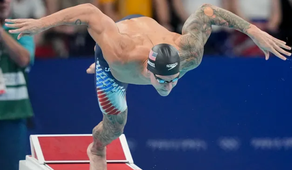 Caeleb Dressel Breaks Down After Failing to Defend Olympic Gold in Solo Events